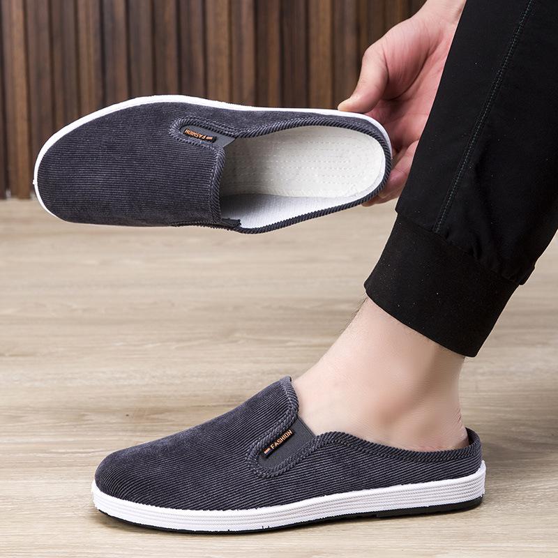 Herren Frühling/Sommer Casual Slipper Backless Loafers - Bequeme, Atmungsaktive Fahrschuhe