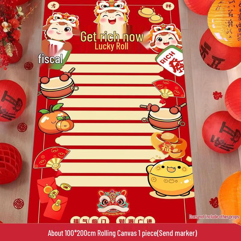 Chinese New Year Fortune Rolling Game Prop