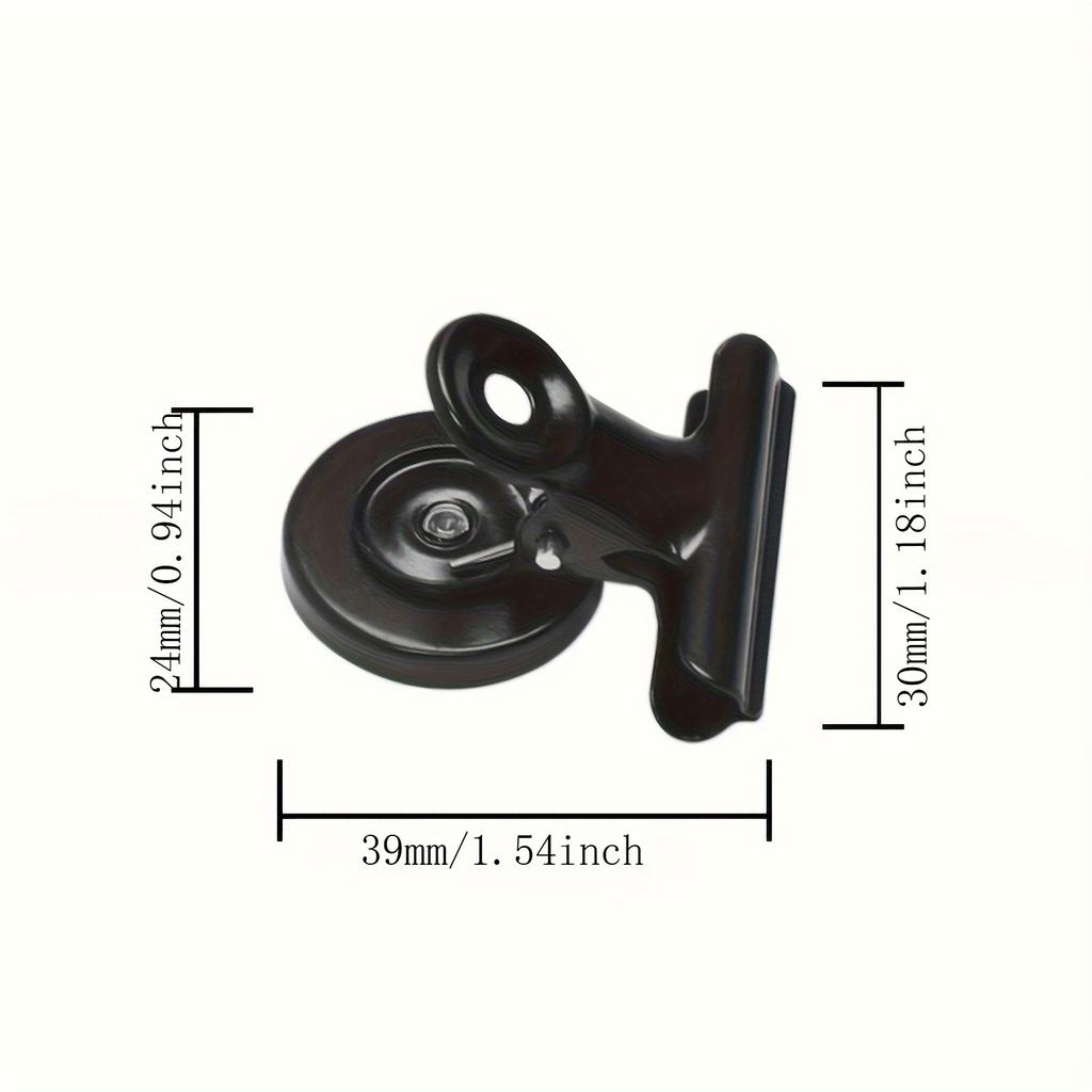4pcs Magnetic Clip - Multifunctional Refrigerator and Whiteboard Magnet - Perfect for Kitchen, Office and Home Decoration, Magnetic Decor