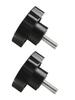 792002 Lawn Mower Replacement Knobs 2PCS For Hustler Equipment And More