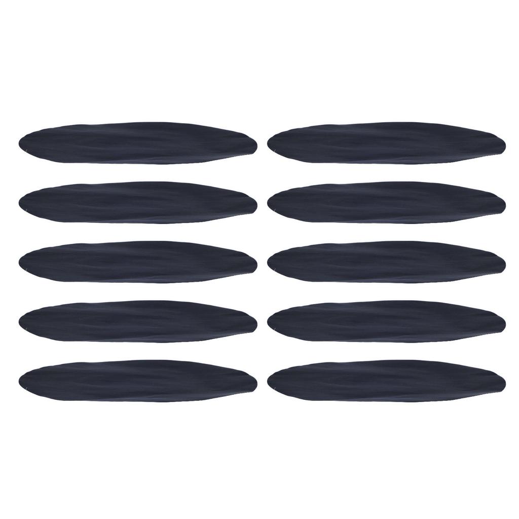 10Pcs Round Barbecue Grill Mat PTFE Reusable Non Stick High Temperature Resistant Fryer Mat for Fryi