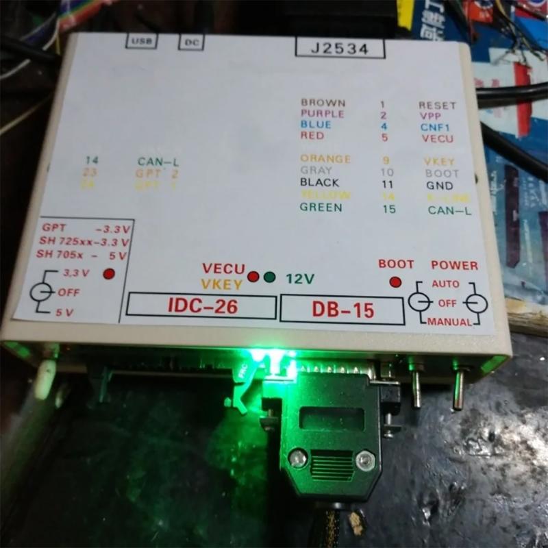 Power Box Adapters for FLASH J2534 Programmer Power Box Connector
