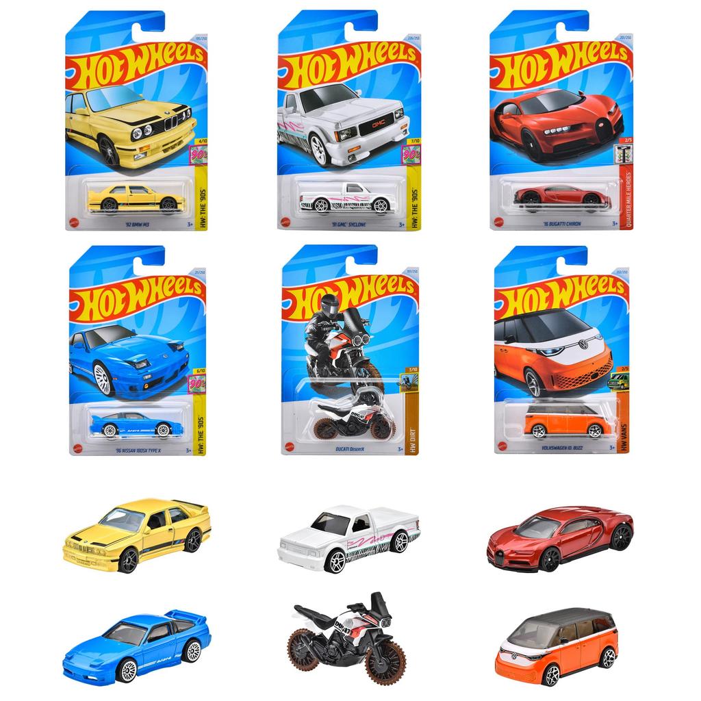 Hot Wheels Basic Car M Assortment 36 Cars Box Sale Vehicle Toy Mini Car 3 Years Old and Up Multi 98MM-C4982