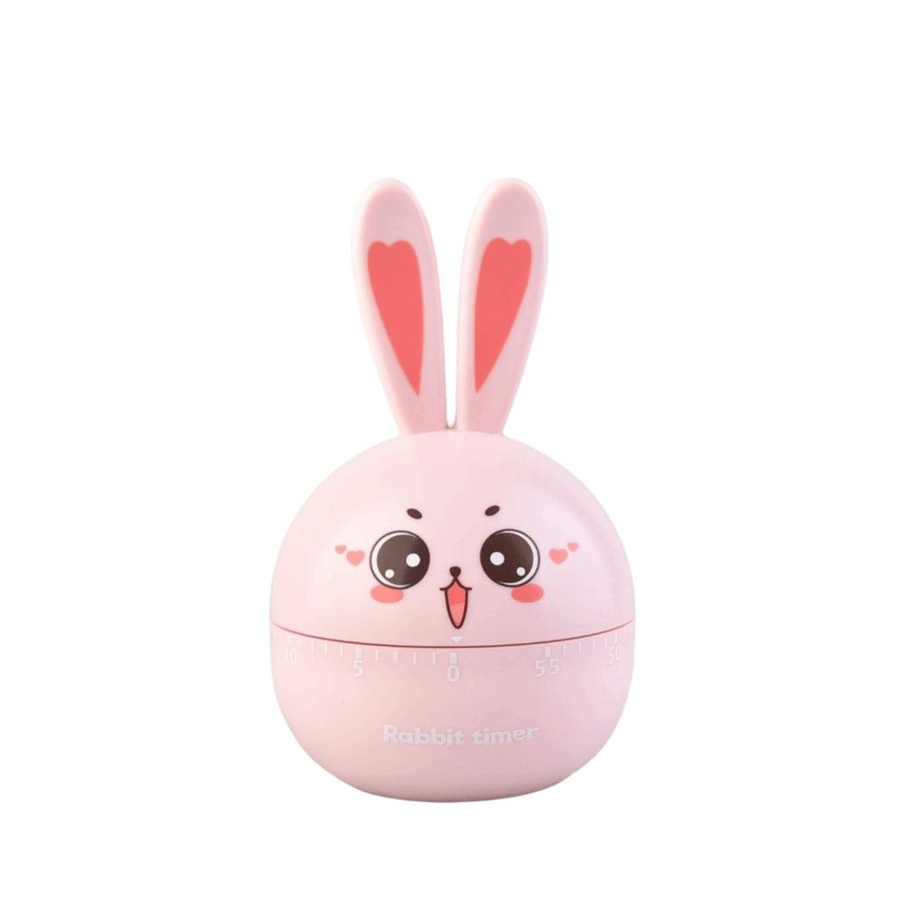 Cartoon Rabbit Shape Cooking Timer High Accuracy Mechanical Timer Kitchen Timer  Kitchen Use Style A