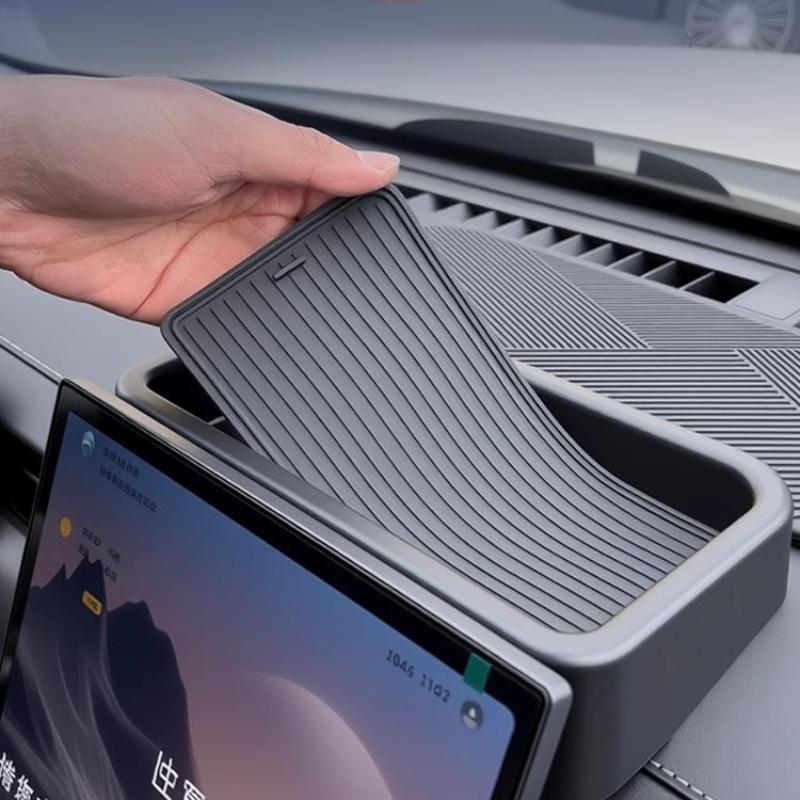 For Chery JAECOO J7 2025 Central Control Screen Rear Storage Box Tissue Box Modification Parts with Enhanced Storage Design
