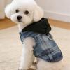 1pc New Hooded Harness Vest, Suitable for Small Dogs Like Poodle, Bichon Frise, Teddy, Spring/Autumn Pet Clothes