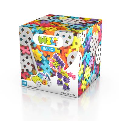 Meli Constructor 100 - Blocchi da Costruzione Per Bambini Dai 4 Anni