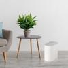 Bathroom Trash Can Press Top Trash Can Small Garbage Can Household Narrow Wastebasket for Toilet Bedroom Living Room