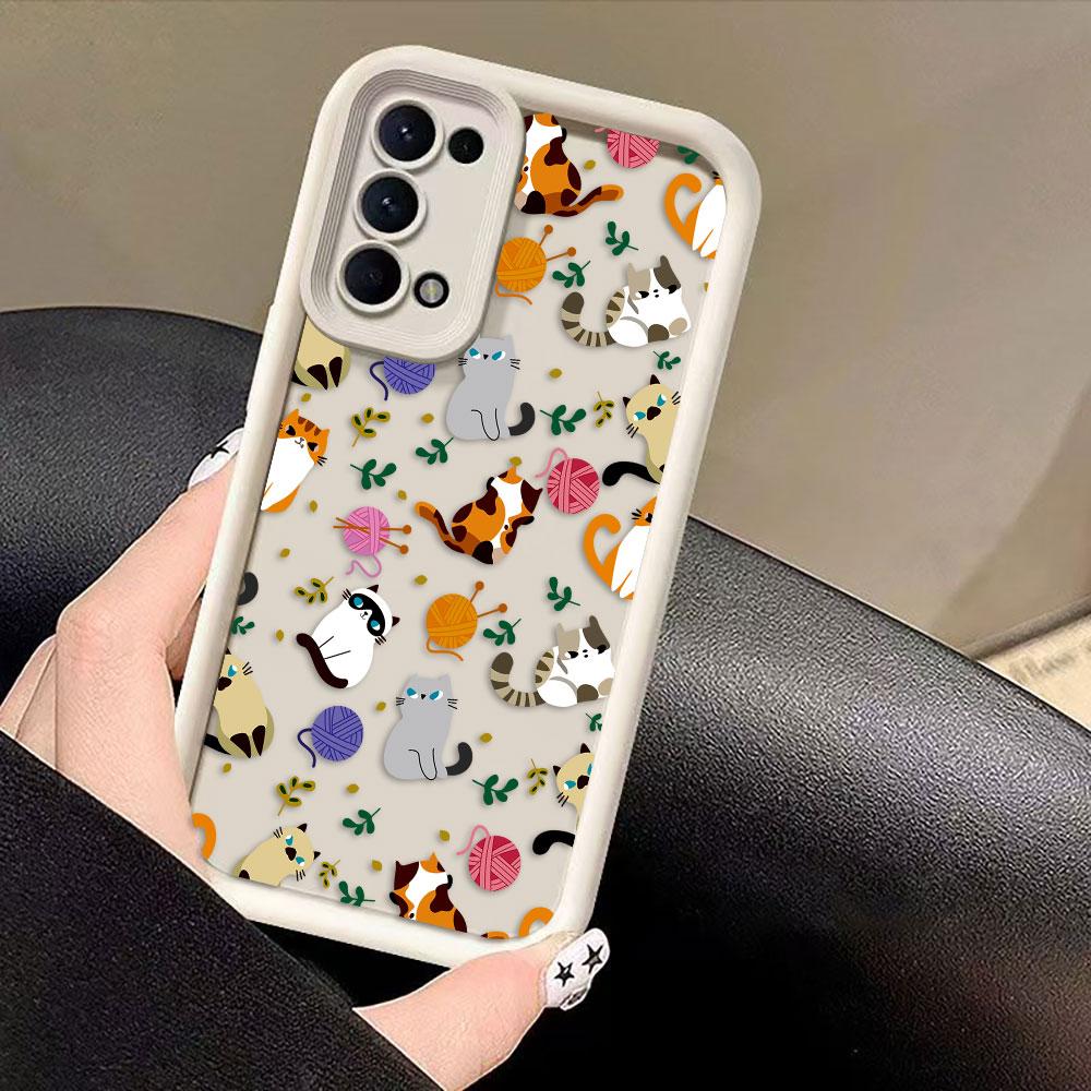 Cute Cat Charming Cover Phone Case For Googel PIXEL 7 7A 8 8A 9 9A 10 PRO XL 5G Silicone Case DIY Shell Funda Coque Capa