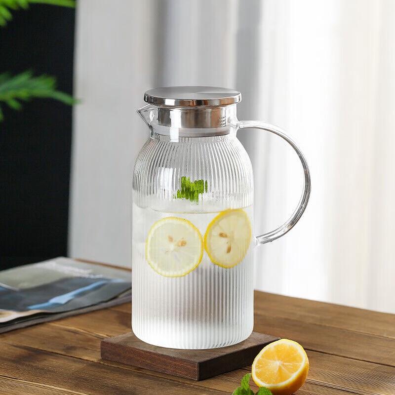 Lu Feng Lai 1.5L Nordic Glass Cold Water Kettle & Tea Set