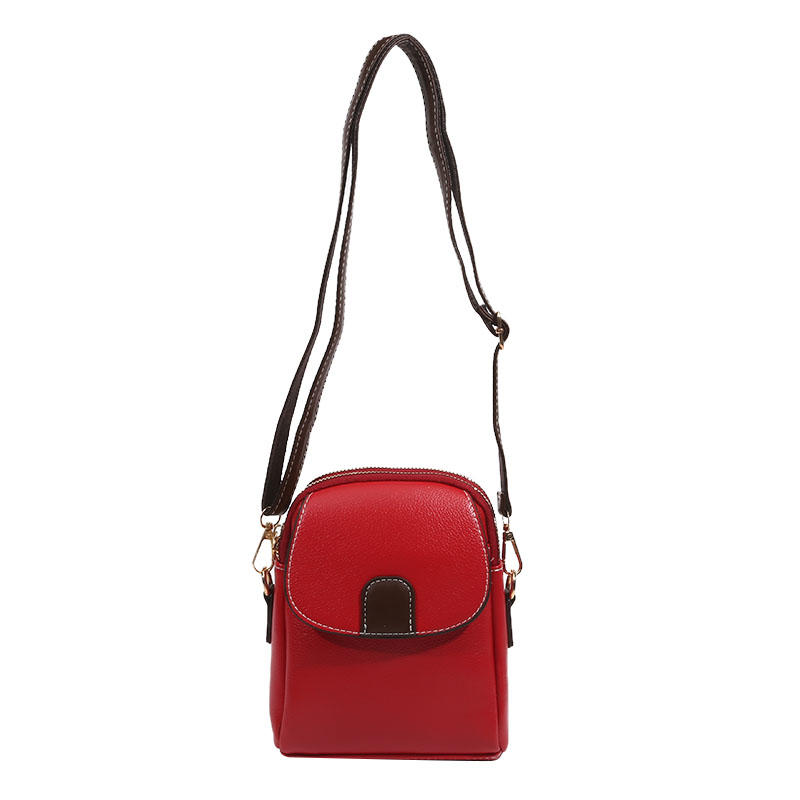 Women's Crossbody Bags PU Leather Mobile Phone Bag For Female Bag Designer Simple Fashion Messenger Bags