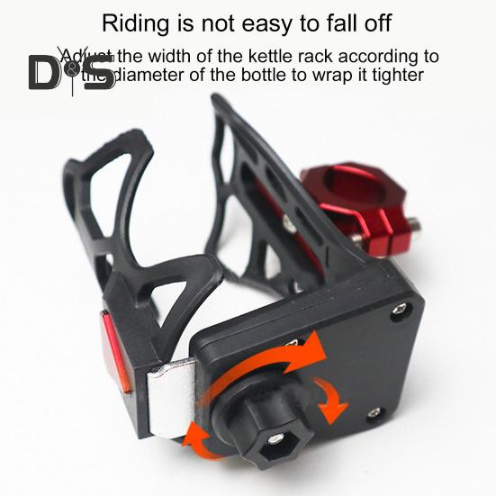 Koszyk na bidon rowerowy 360 stopni obrotowy regulowany lekki uniwersalny uchwyt na kubek na napoje motocyklowy rowerowy stojak do przechowywania
