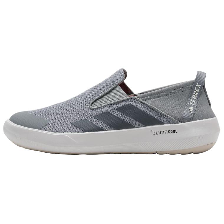 Adidas Terrex Boat Slip-On Climac Lightweight Low-Top Hiking Shoes Unisex Hiking Shoes Gray JR1820
