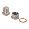 Automotive Oxygen Sensor Adapter Metal Car Accessories Electro Galvanized High Strength M12x1.25