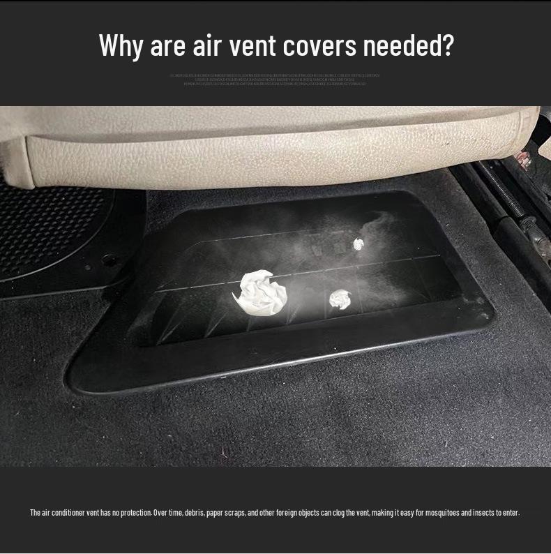 BMW 5 & 7 Series Rear Seat Air Vent Protector Dust Cover