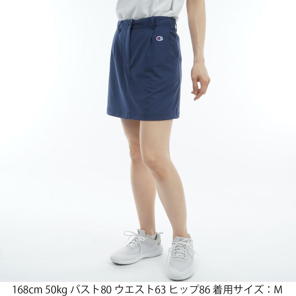 Champion Stretch Skirt with Tech Navy Women's One-Point Logo, Weave®, CW-BG207,