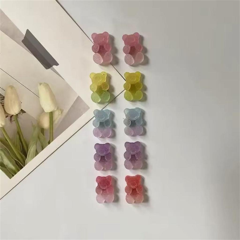 10Pcs Bear Fridge Magnets Bear Fridge Magnets Creative Refrigerator Magnets Garage Door Magnets Stickers for Whiteboard