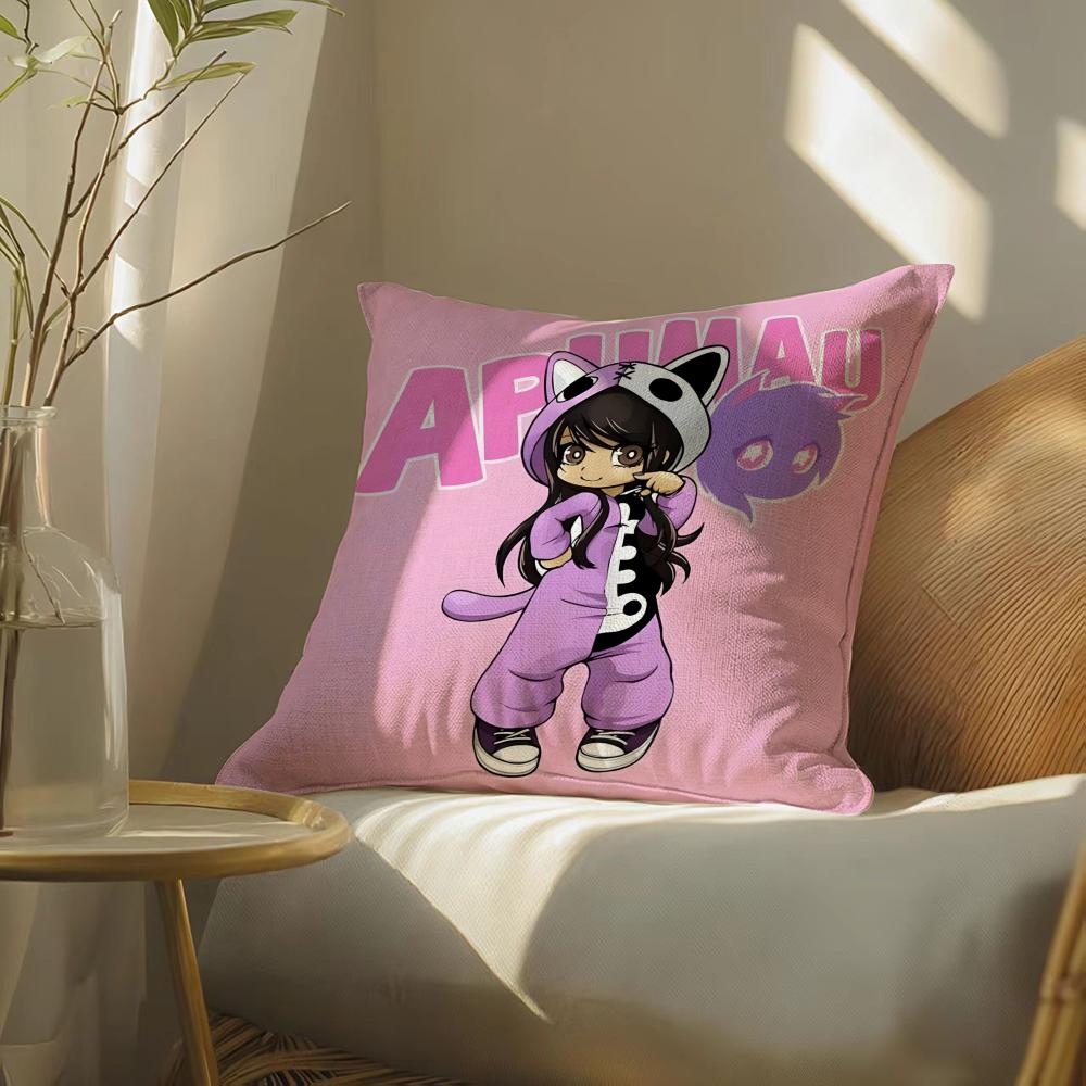 Cartoonaphmaudecorative Pillow Case Pillowcase, Double-Sided Printed, Sofa Cushion, Bedroom Headboard