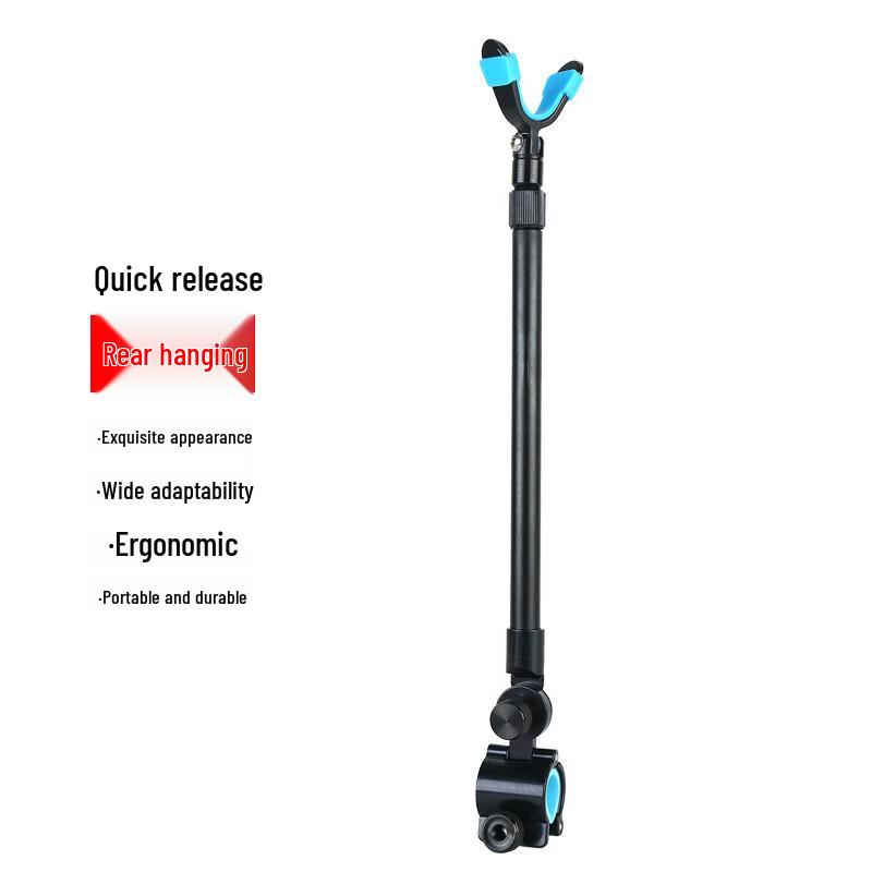 Quick Release Aluminum Fishing Rod Holder 1