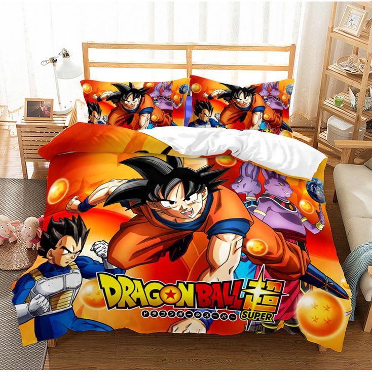 Cute Printed Quilt Cover Pillowcase Three-Piece Set Can Be Made Into Four-Piece 3D Digital Printing