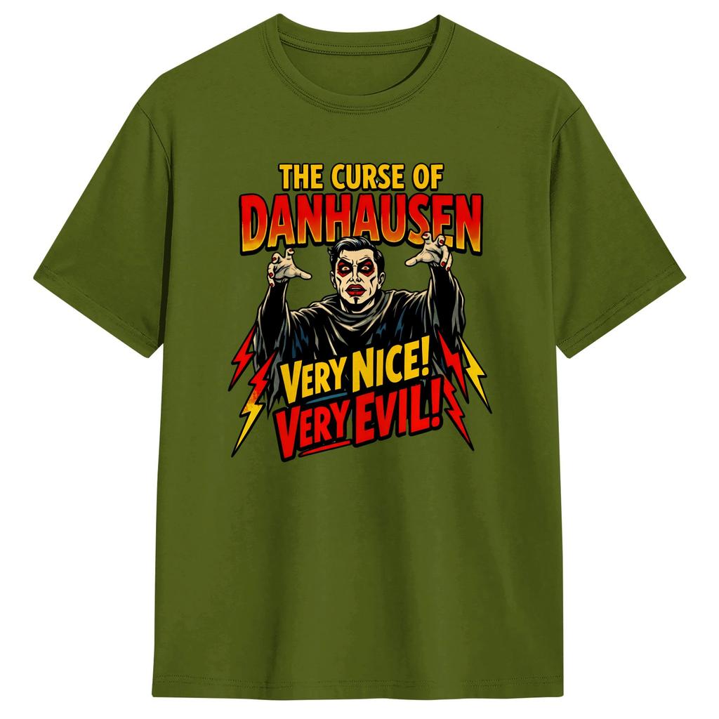 Casual T Shirt Beach The Corse Of Danhausen Wrestling Trendy Cool TShirts Cotton Tshirt for Unisexs Y2K Classic Print Clothes