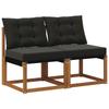 2 Piece Outdoor Center Sofa