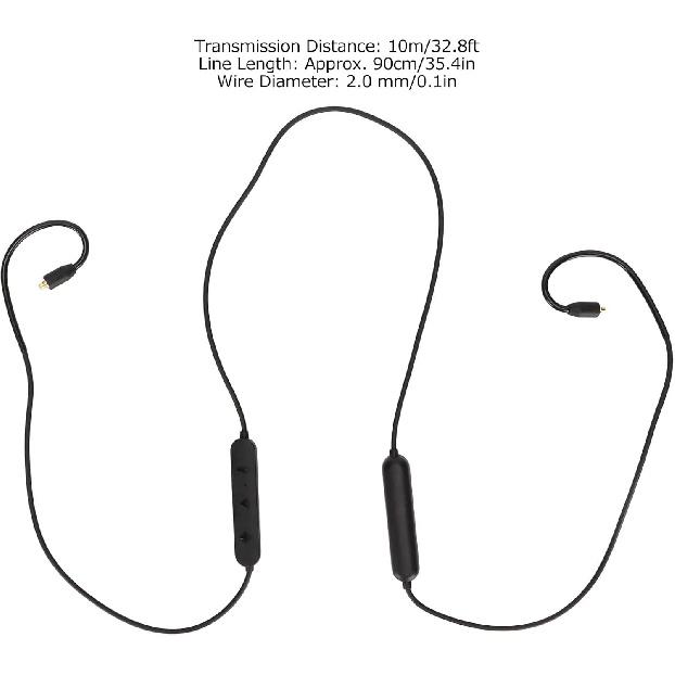 MMCX Bluetooth Headphone Cable Adapter for Se215 Se315 Se425 Se535 Se846