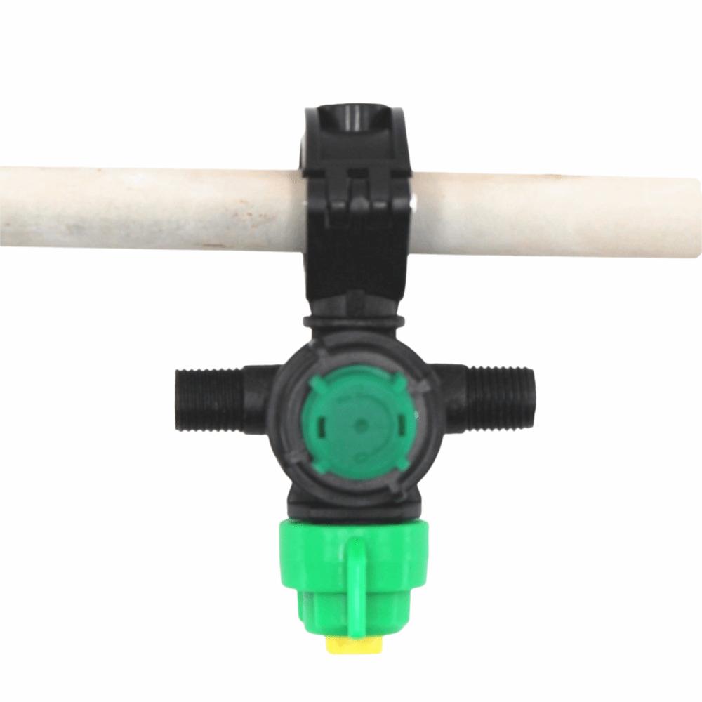 2PCS 20mm /25mm Clamp Spraying Nozzle Engineering Plastic Atomizing Mist Nozzle  Crop Spraying