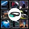 High Efficiency Rechargeable LED Headlamp with 6 Core System Super Bright Output Mere 109g Weight Ideal Mining Fishing Outdoor