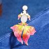 Adorable Enamel Goldfish Brooch Alloy Lapel Pin Stylish Jewelry Accessories for Women Hats Bags Jackets Fashion Gift