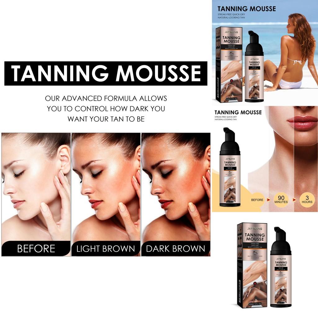 Jaysuing Summer Self-tanning Mousse For Deep Hydration And Radiant Bronzed Skin