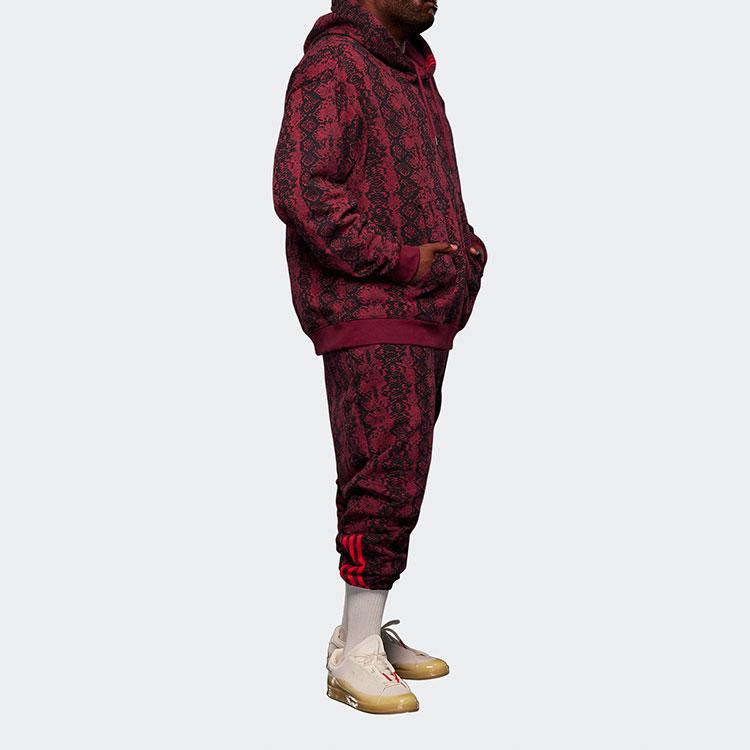 Adidas Originals X Ivy Park Casual Print Hoodie With Long Sleeves Men Tops Red HI1975