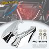 Motorcycle Mid-Frame Heat Shield Air Deflector Trim For Harley Touring Street Electra Glide CVO Road King 2001-2026 ABS Plastic