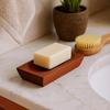 Soap Dish Rectangular Mahogany