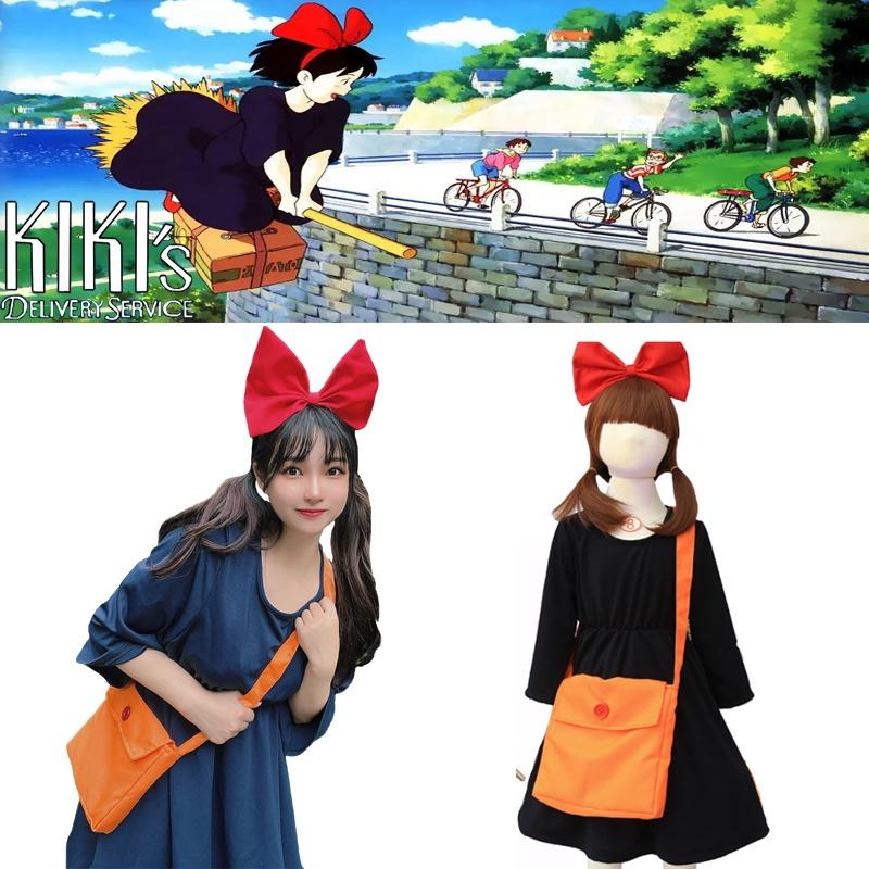 Kiki Witch's Delivery Service Cosplay Costume For Adults And Kids High-quality Comfortable And Colorful