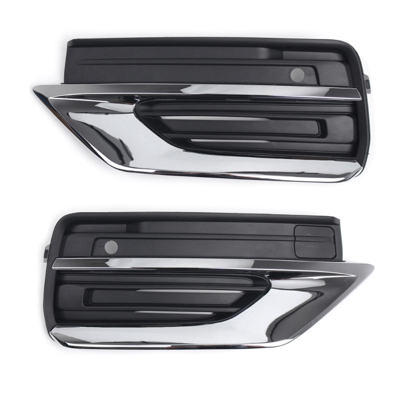 Left/Right Car Bumper Fog Light Grille for XC90 2020 To ONWARDS 31663539 31663514 Replacement Fog Lamp Grille Trim Cover