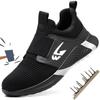 Construction Indestructible Safety Shoes for Men Work Sneakers Light Security Boots Men Puncture-Proof Work Boots Steel Toe Shoe