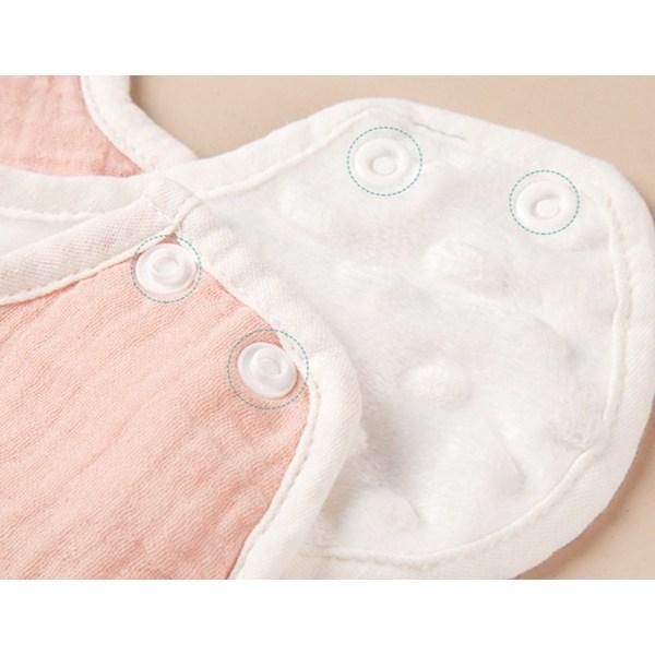 Hararoi baby microfiber scarf bib 2-piece set, korean baby products