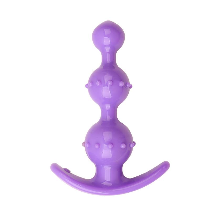 Soft Butt Plug Masturbation Anal Plug Sex Toys  Anal Bead Dilator Toys for Men Women