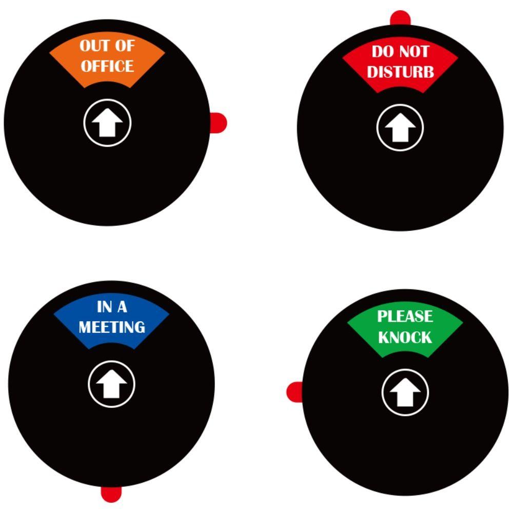 Waterproof Office Door Sign Self Adhesive Hotel Bulletin Board Durable Reminder Signs  Hotel