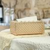 Hollow-out Table Tissue Box Light Luxury Paper Storage Box Decorative Napkin Box  Gift