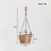 Woven Hanging Basket for Pothos - Creative Balcony Flower Pot