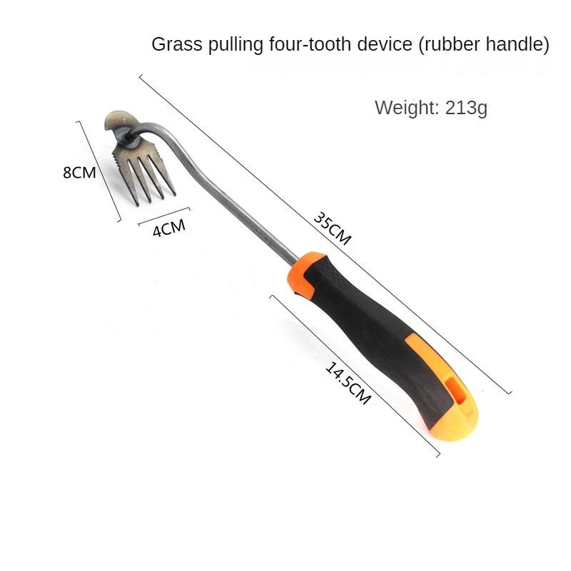 Portable Gardening Weeding Tool Hook Grass Pull Grass Artifact Durable And Sturdy Stainless Steel Shovel Innovative Outdoor Tool