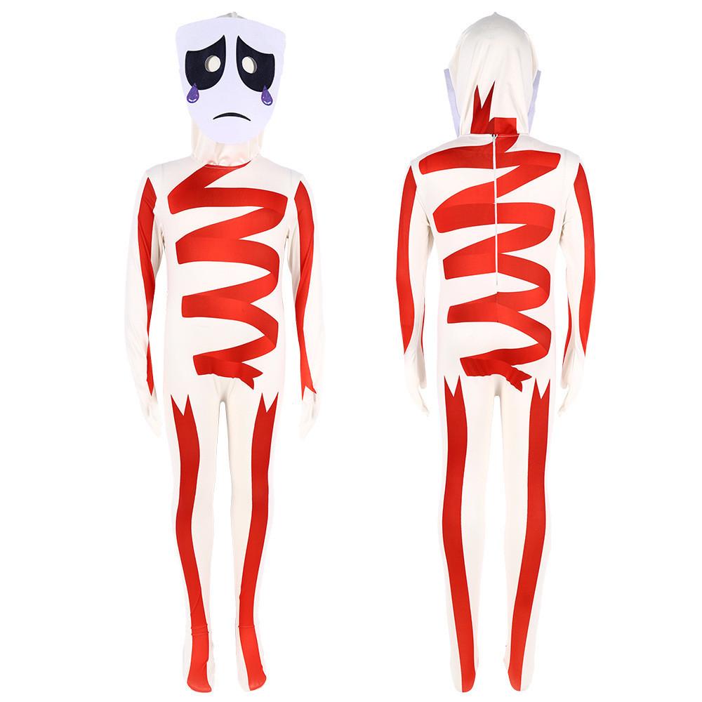 Magischer Zirkus Cosplay Bodysuit Jumpsuit für Frauen Halloween Pomni Rollenspiel