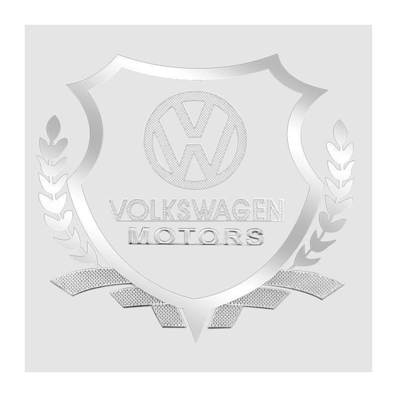 1Pcs Car Body 3D Stickers Wheat Ears Styling Emblem Auto Decoration For Volkswagen B6 B7 B5 Golf Polo Tiguan Passat EOS Scirocco Jetta MK6 Octavia