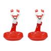 22mm Interface Square Tube Hanging Cup and Stainless Steel Drinking Nozzle Kit 360 Degrees Rotatable Duck Goose Waterer 1 Set