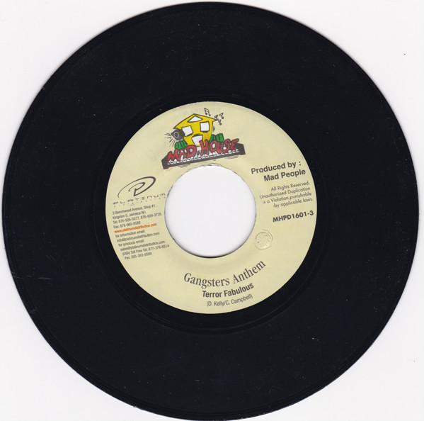 

7inch Record TERROR FABULOUS - Gangsters Anthem MHPD16013 Mad House Jamaica Reggae, Ska & Dub Used