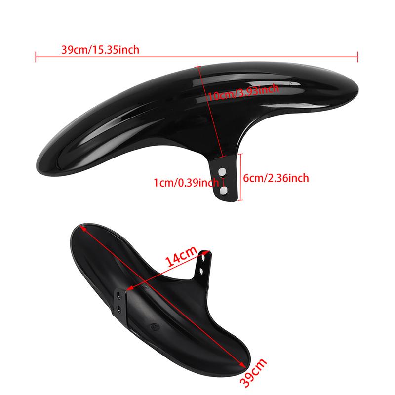 Motorcycle Gloss Black Front Fender Mudguard Cover Protector Mask For Harley M8 Softail Street Bob FXBB/S 2018-2022