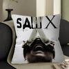 Classic Horror Movie S-Saw Cushion Cover Inches Farmhouse Decor Home Throw Pillow Covers For Couch Decorations