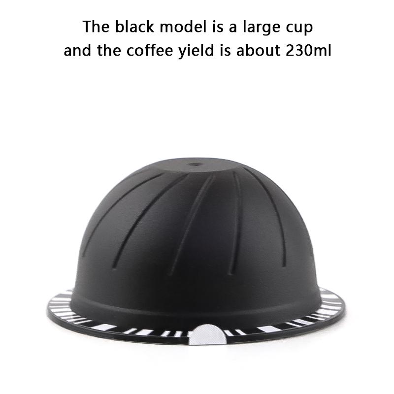 2KS 150ML/230ML Opakovane použiteľné Kávové kapsuly na cca 60 použití Pre Nespresso Vertuo Vertuoline Plniteľné Pody